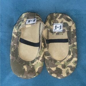 Baby Camouflage Handmade Moccasins Never Worn
